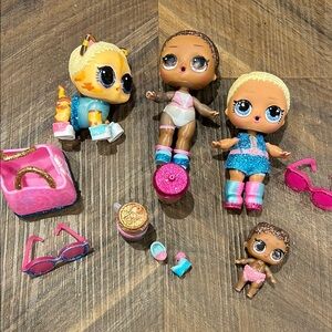 L.O.L. Surprise! Dolls Set with Accessories